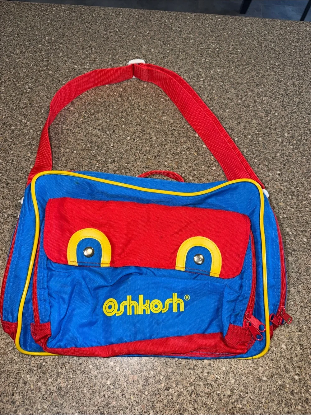 OshKosh B'gosh vintage diaper bag messenger bag